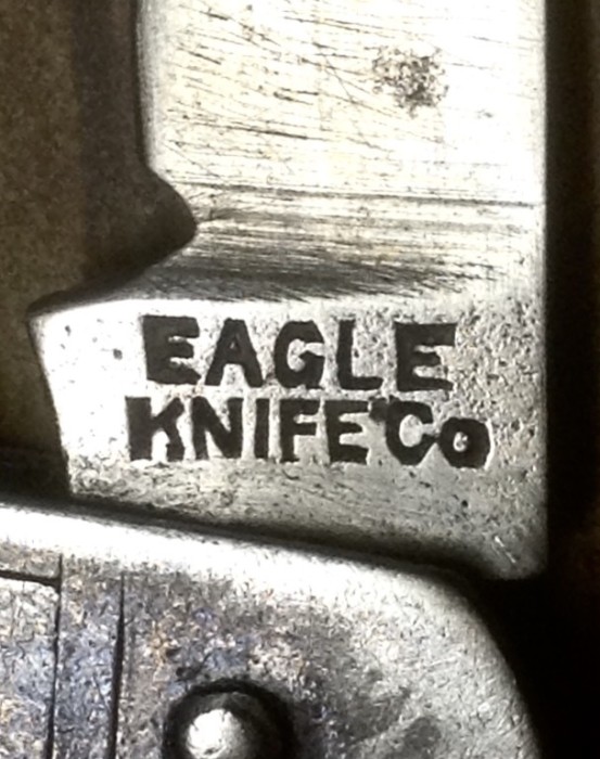 The Main Blade Front Tang Stamp.