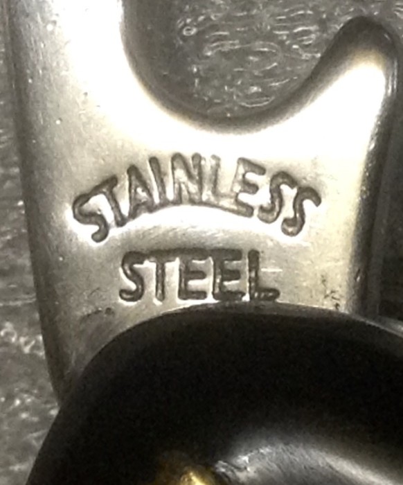 The Main Blade Back Tang Stamp.