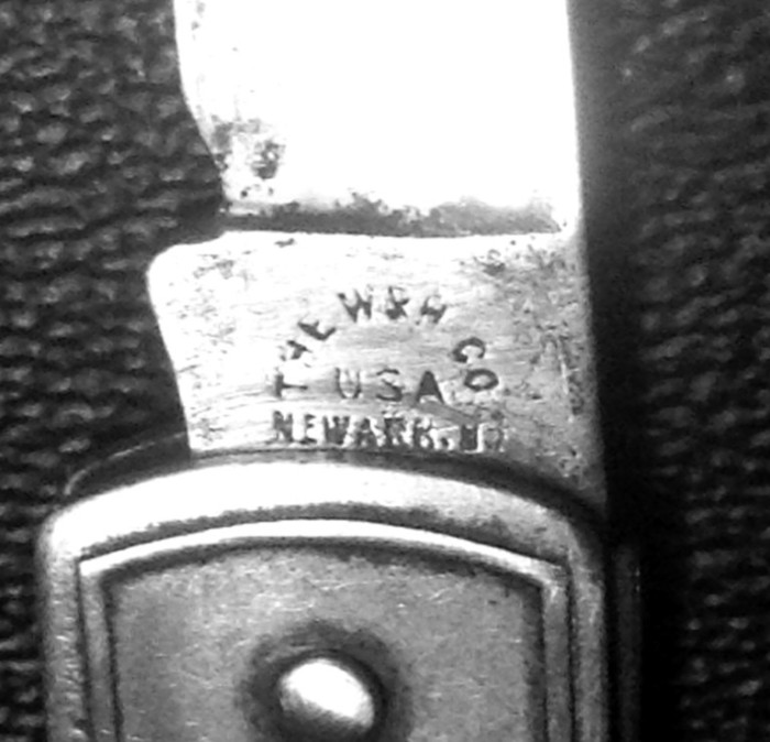 The Main Blade Front Tang Stamp.