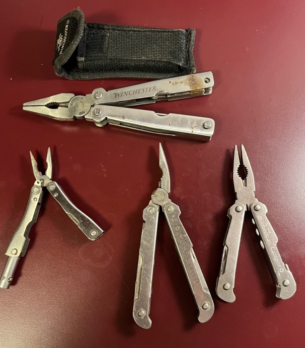 Four imported multitools