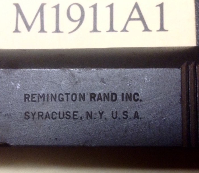 The Left Side, Two Line Stamp.