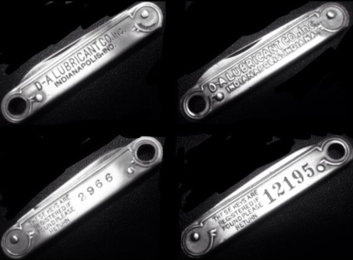 My Other Two, &quot;D-A LUBRICANT CO. INC.&quot; Pocket Knives.