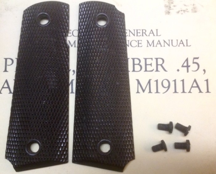The Front Of The Grips And The Screws.