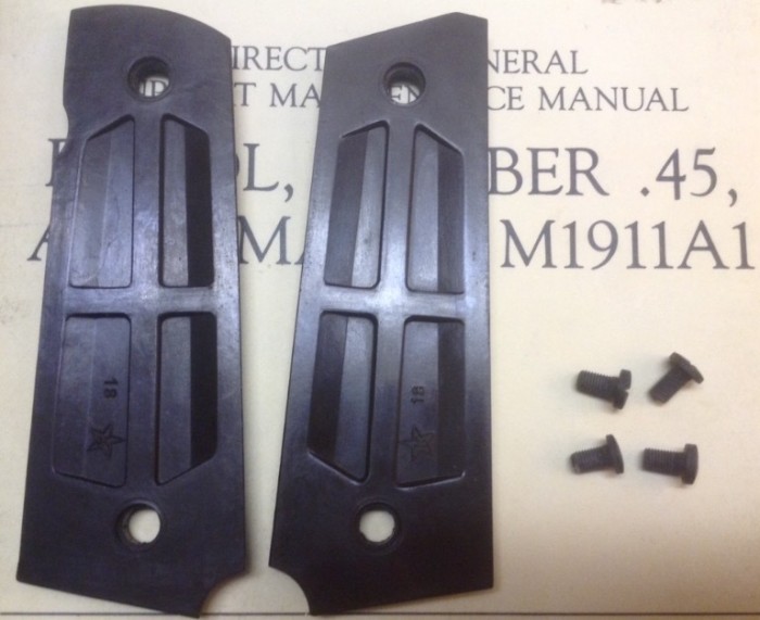 The Back Of The Grips And The Screws.