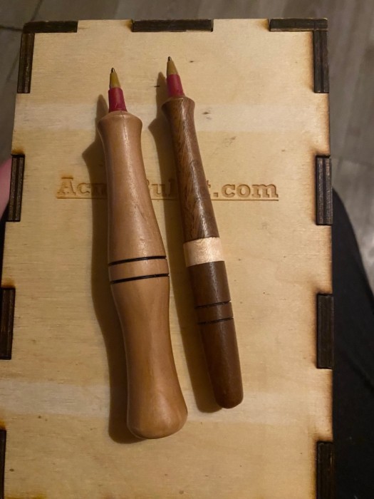 Hand made pens