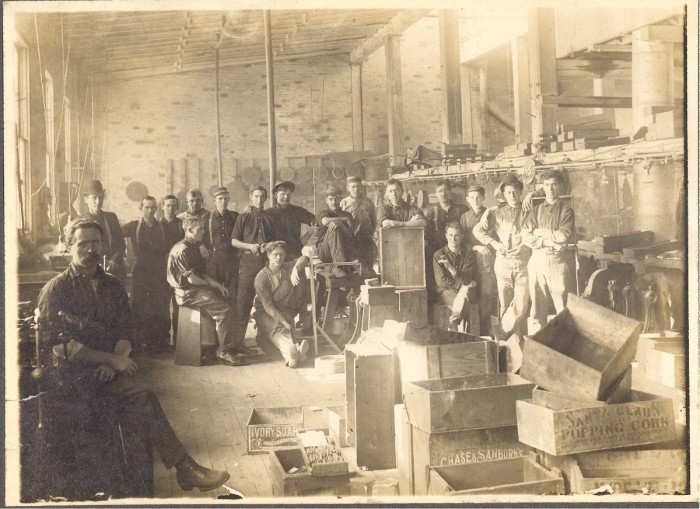 Inside the Queen City plant 1922