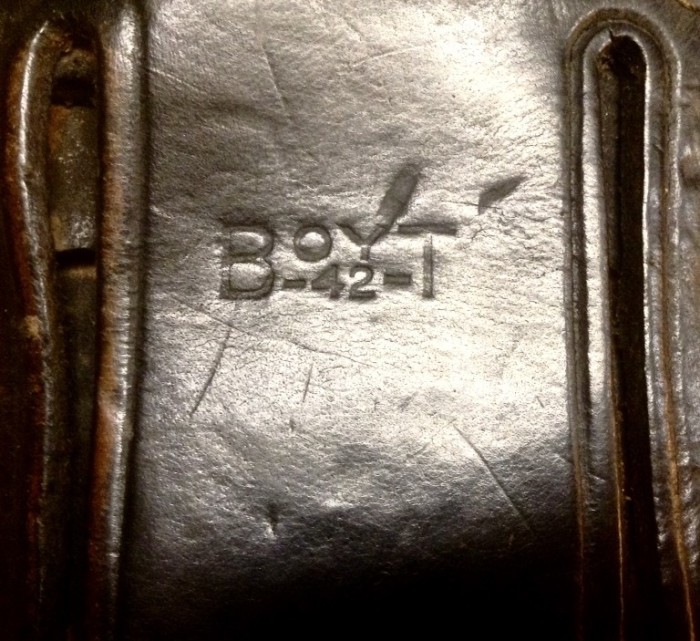 The Back Of The Holster &quot;BOYT -42-&quot;