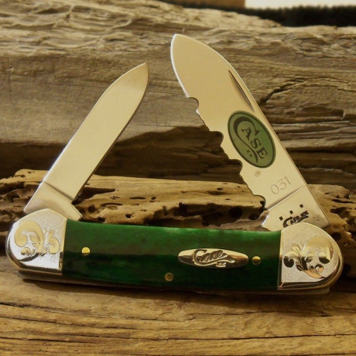 Moss Green Serrated Master Blade 2015.JPG