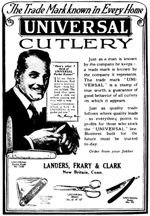 I Think The Signature Of The Gentleman In The Ad Says, "Mr Average Man"