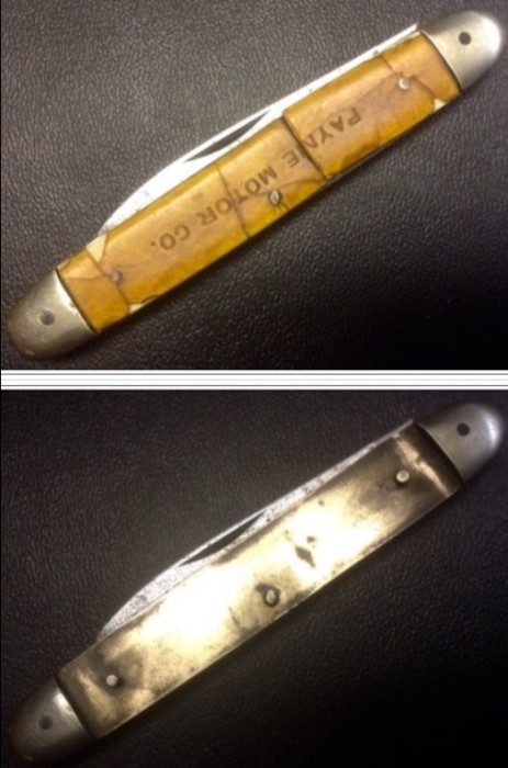Top - Before The Removal Of The Handles.<br />Bottom - After The Removal Of The Handles.