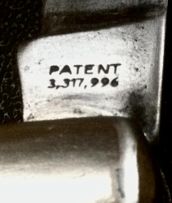 The Third Blade Front Tang Stamp.