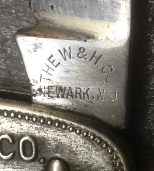 The Main Blade Front Tang Stamp.