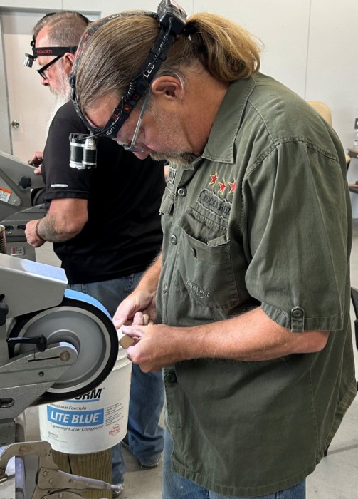 Roger Shaping His Sanding Block.jpeg