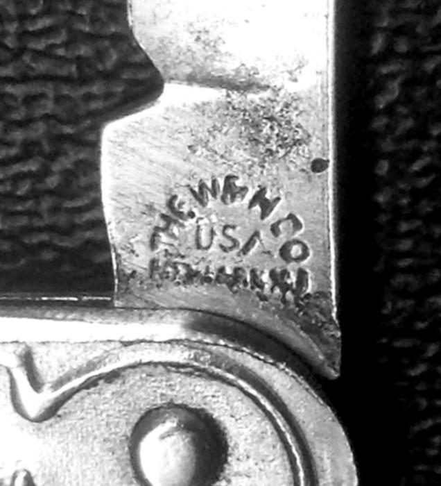 The Main Blade Front Tang Stamp.