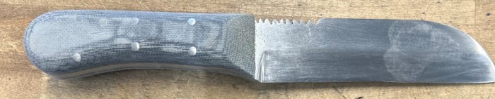 An Almost Finished Knife