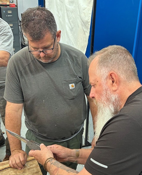 Ed Teaching Mike About His New Covers