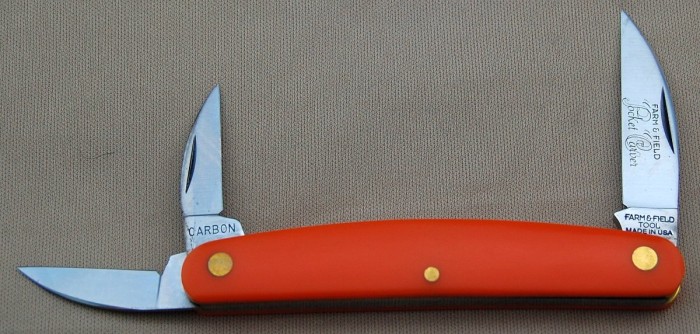 Mark Side Of GEC 62 Pattern Dressed In Orange Delrin