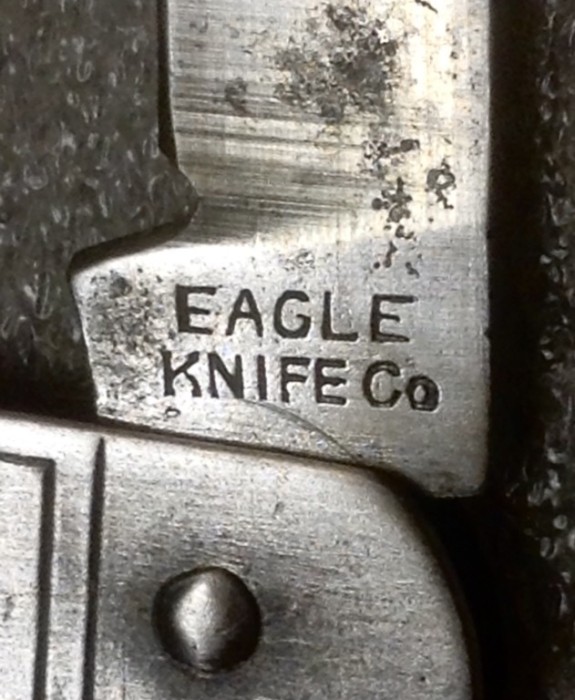 The Main Blade Front Tang Stamp.