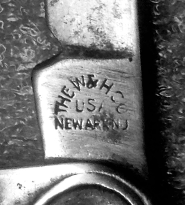 The Main Blade Front Tang Stamp.