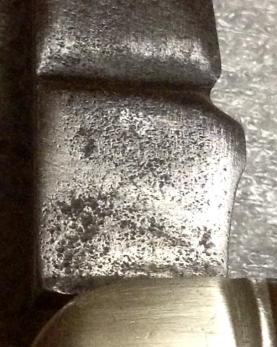 The Main Blade Back Tang Stamp.<br />The Star Is Almost Dead Center.<br />The Pattern Number No Longer Exists.