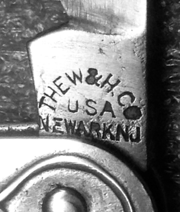 The Main Blade Front Tang Stamp.