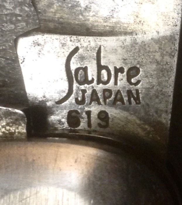 The Main Blade Front Tang Stamp.