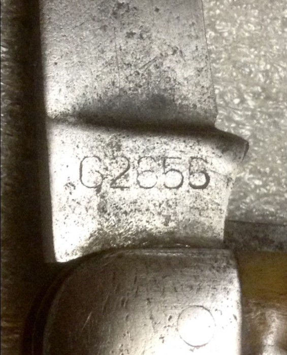 The Main Blade Back Tang Stamp.