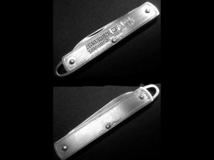 Here Is The One (So Far), Different, ABSORENE MFG. CO., "W &amp; H" Pocket Knife.<br />Originally Posted Back On Sunday, May 16, 2021.