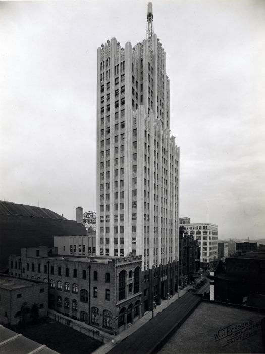 CONTINENTAL LIFE BUILDING - 3615 OLIVE ST. - ST. LOUIS, MO. - JUNE 1930.<br />NOT My Item(s). NOT My Picture(s).