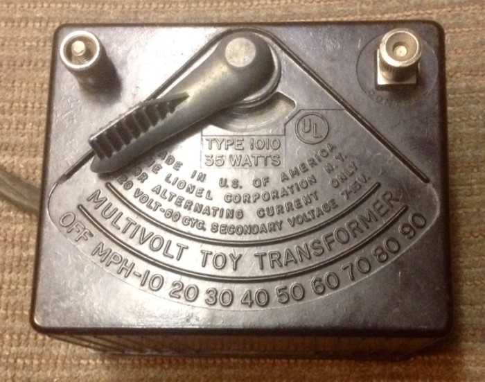 THE LIONEL TRANSFORMER.