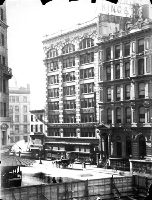 Browning King &amp; Company Building - Manhattan, New York - Circa ?<br />NOT My Item(s). NOT My Picture(s).