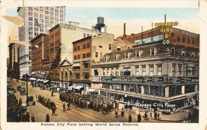 Postcard Of Browning King &amp; Company. Circa 1923.<br />Just In Case You're Interested - 1923 World Series -<br />New York Yankees over New York Giants (4-2).<br />NOT My Item(s). NOT My Picture(s).