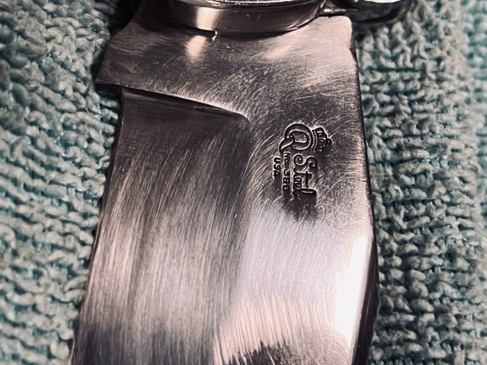 Stamped Queen steel 396