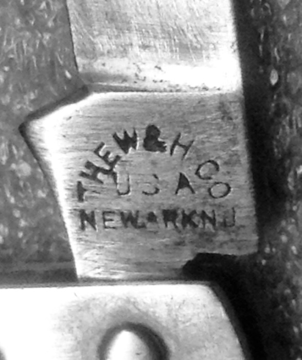 The Main Blade Front Tang Stamp.