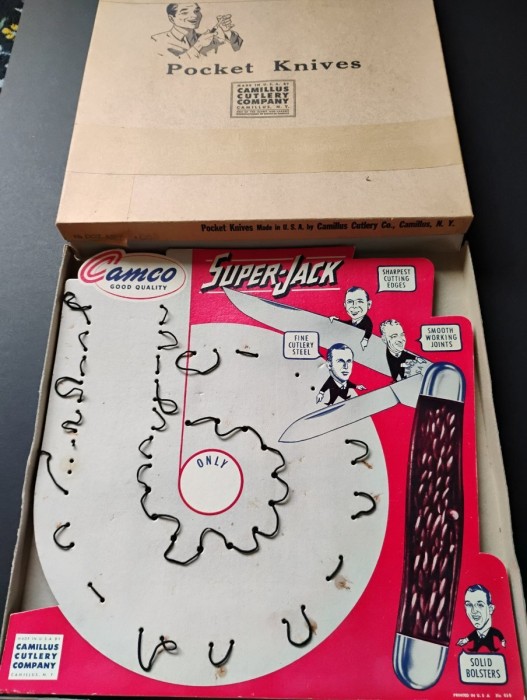 Camco Super Jack sales card