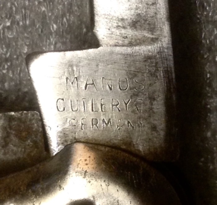 The Secondary Blade Front Tang Stamp.