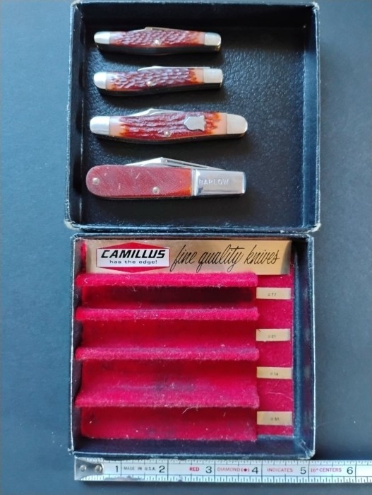 camillus 4 knife box