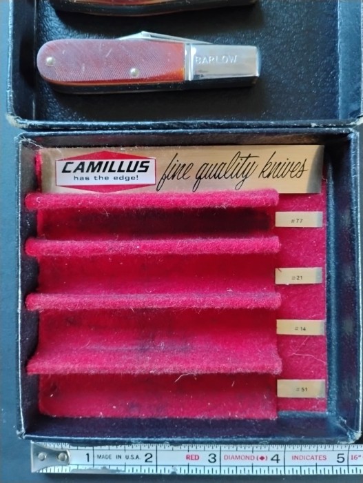 camillus 4 knife box