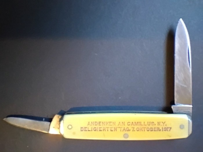 camillus advertising / commemorative knife