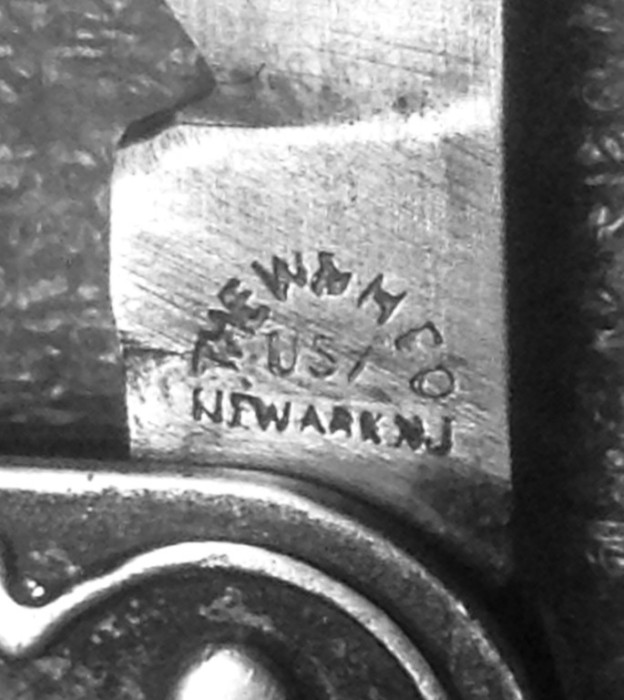 The Main Blade Front Tang Stamp.