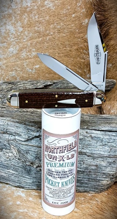 Great Eastern Cutlery GEC Northfield 541225 Stockpen Jack Brown Burlap Micarta.jpg