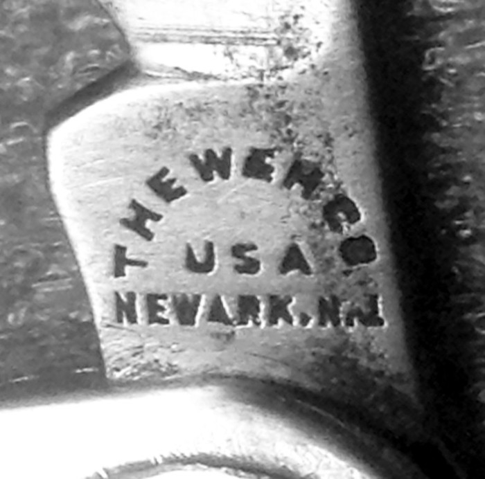 The Main Blade Front Tang Stamp.