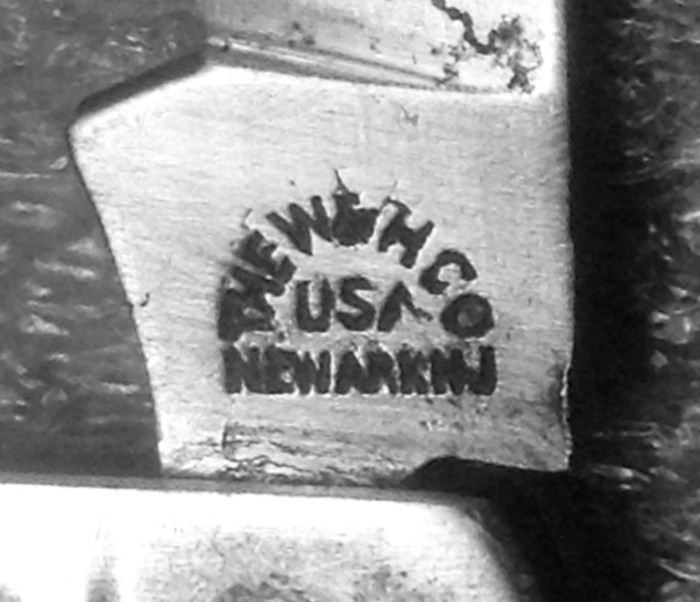 The Main Blade Front Tang Stamp.