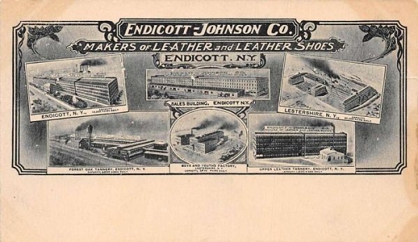 Endicott-Johnson Factories Postcard, Circa ?<br />NOT My Item(s). NOT My Picture(s).