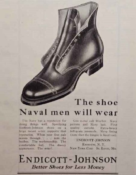 Endicott-Johnson Ad, Circa 1920's.<br />NOT My Item(s). NOT My Picture(s).