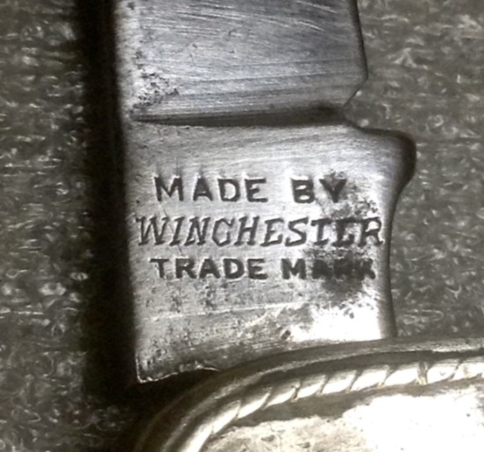 The Main Blade Back Tang Stamp.
