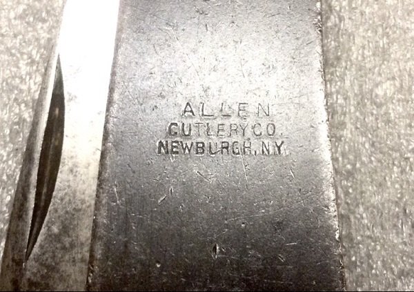 The Manufacturer Handle Stamp.