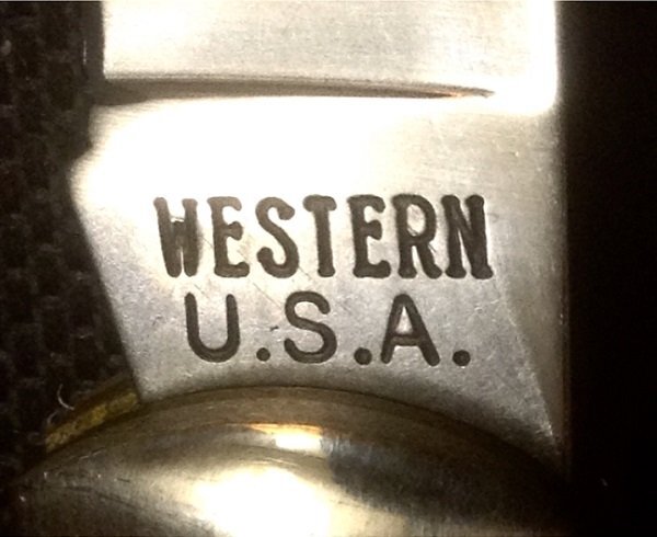 The Main Blade Front Tang Stamp.