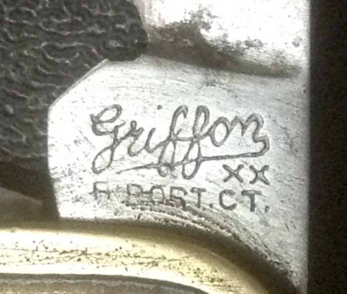 The Secondary Blade Front Tang Stamp.