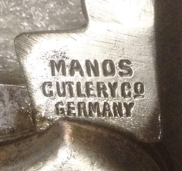 The Secondary Blade Front Tang Stamp.